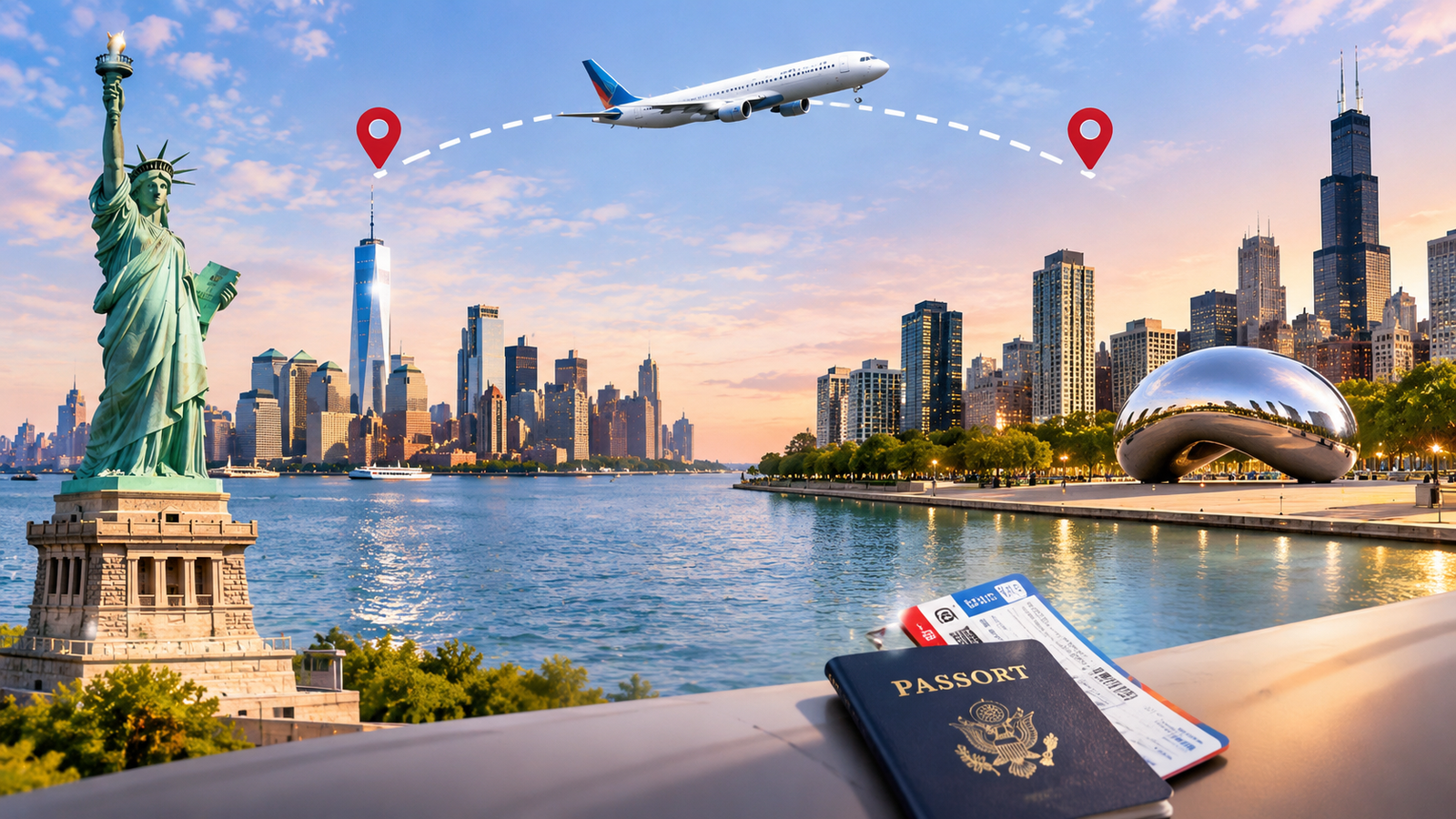 Flights From New York to Chicago: JFK to ORD Travel Guide
