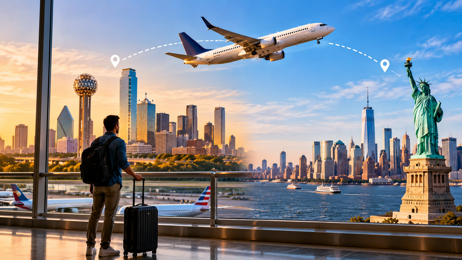 Flights from Dallas to New York: Guide, Times & Tips